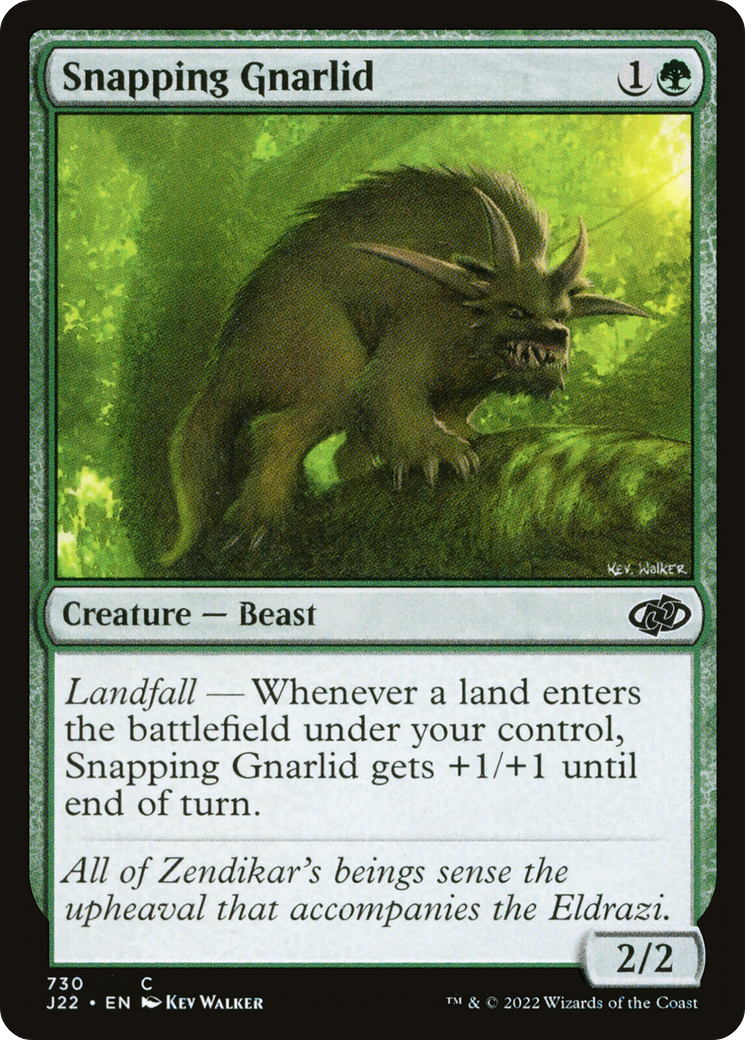 Snapping Gnarlid [Jumpstart 2022] - Magic: The Gathering - Card Brawlers | Quebec | Canada |