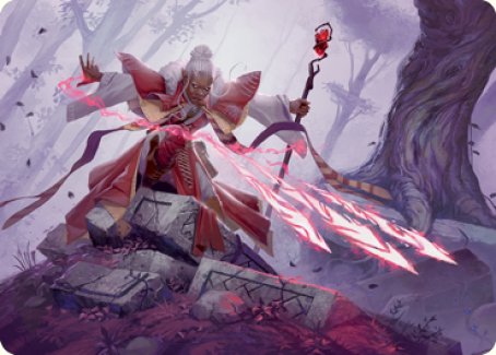 Magic Missile Art Card [Dungeons & Dragons: Adventures in the Forgotten Realms Art Series] - Magic: The Gathering - Card Brawlers | Quebec | Canada |