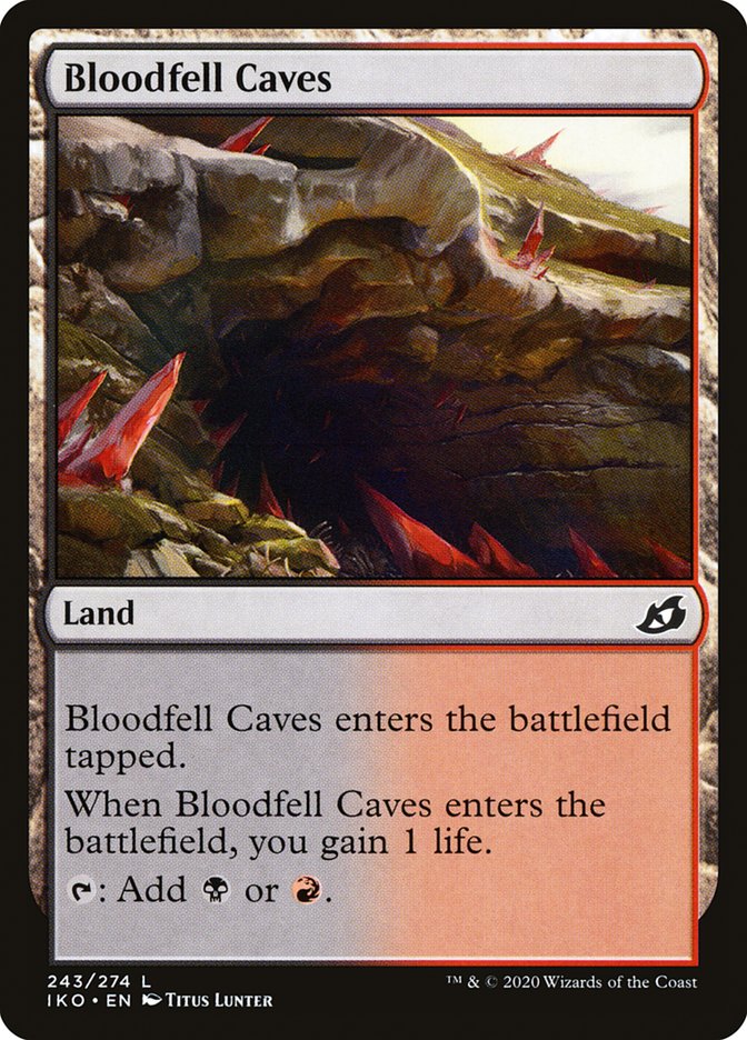 Bloodfell Caves [Ikoria: Lair of Behemoths] - Magic: The Gathering - Card Brawlers | Quebec | Canada |
