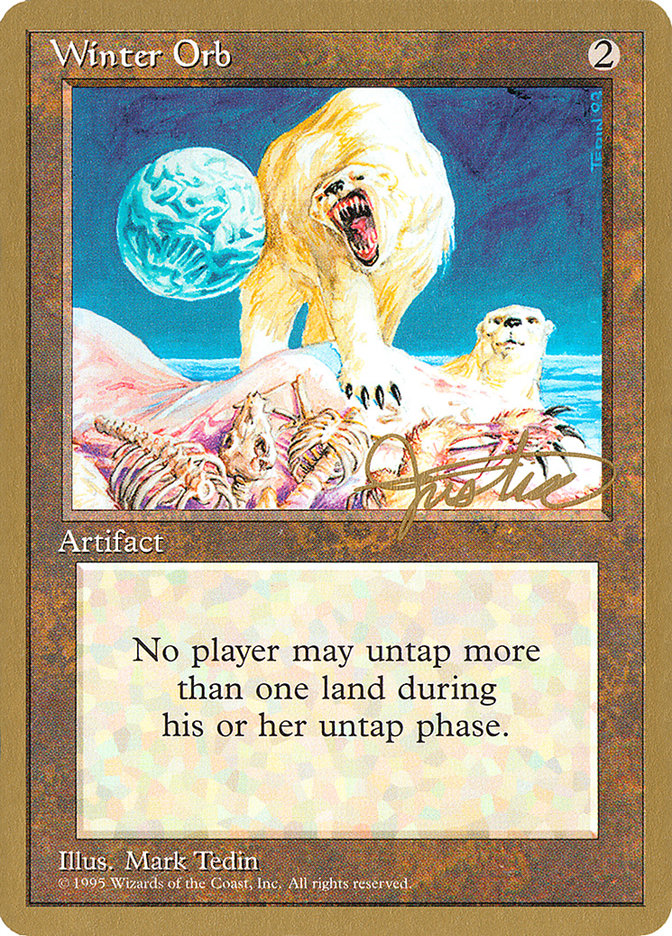 Winter Orb (Mark Justice) [Pro Tour Collector Set] - Magic: The Gathering - Card Brawlers | Quebec | Canada |