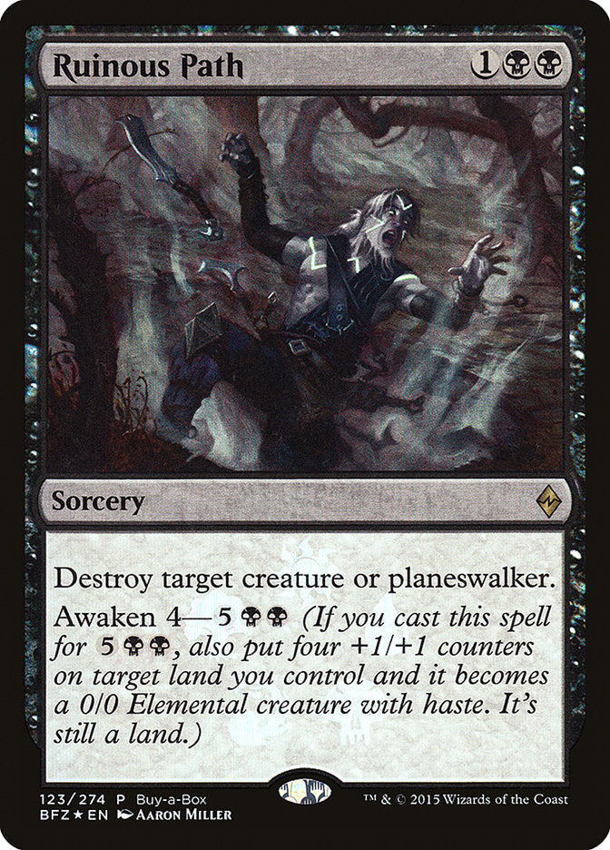 Ruinous Path (Buy-A-Box) [Battle for Zendikar Promos] - Magic: The Gathering - Card Brawlers | Quebec | Canada |