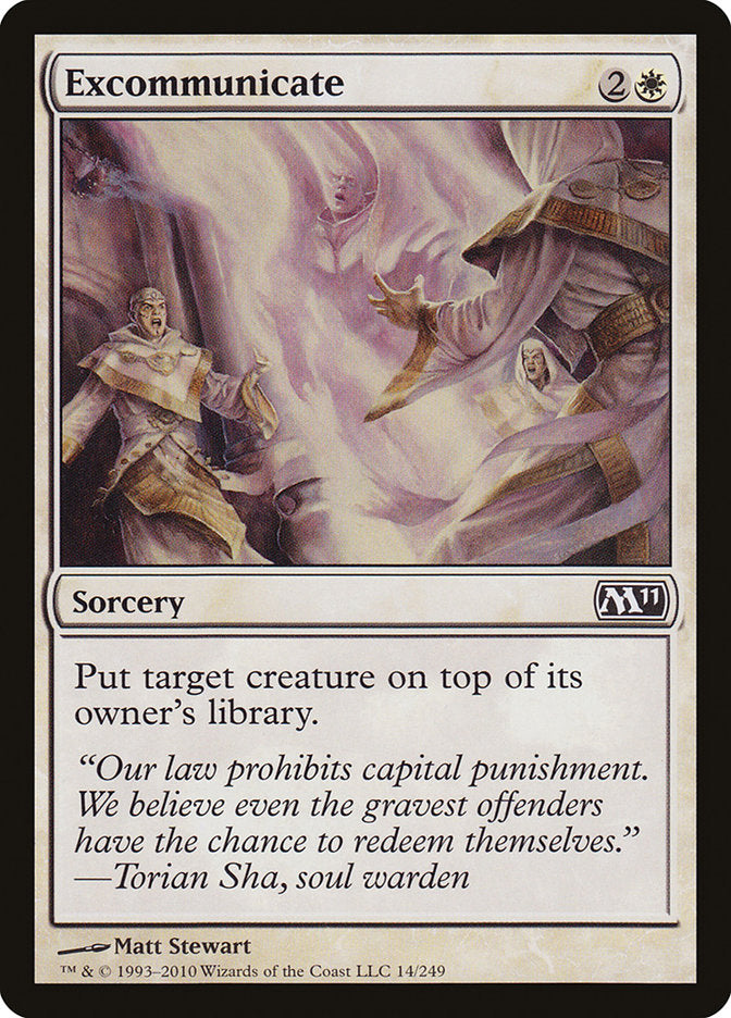 Excommunicate [Magic 2011] - Magic: The Gathering - Card Brawlers | Quebec | Canada |