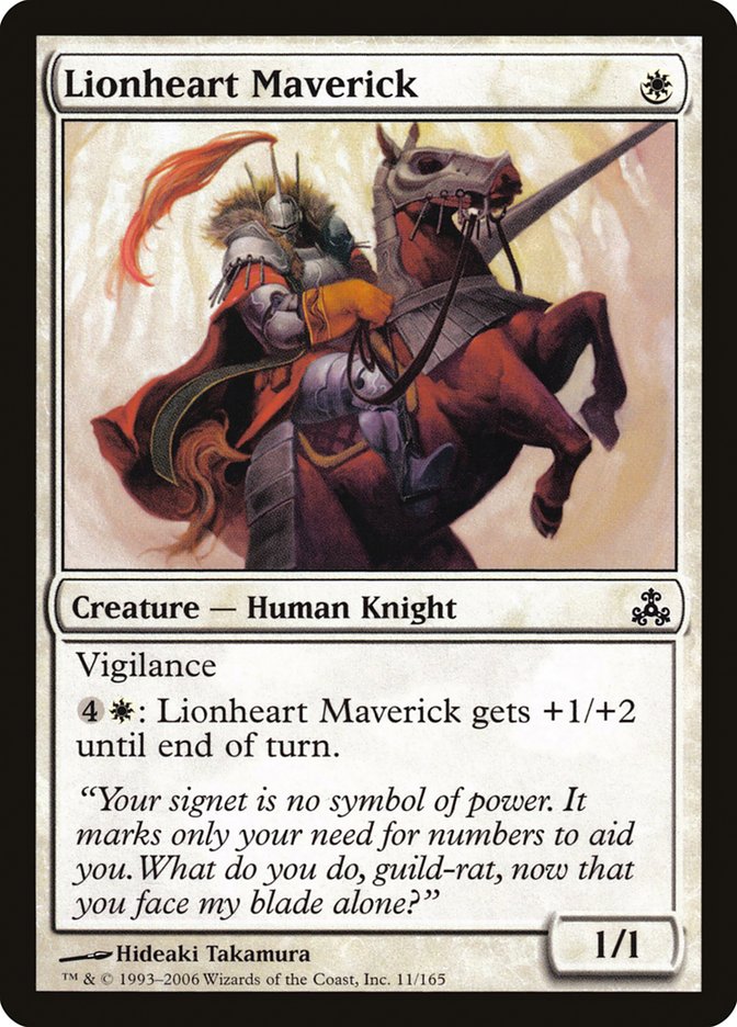 Lionheart Maverick [Guildpact] - Magic: The Gathering - Card Brawlers | Quebec | Canada |