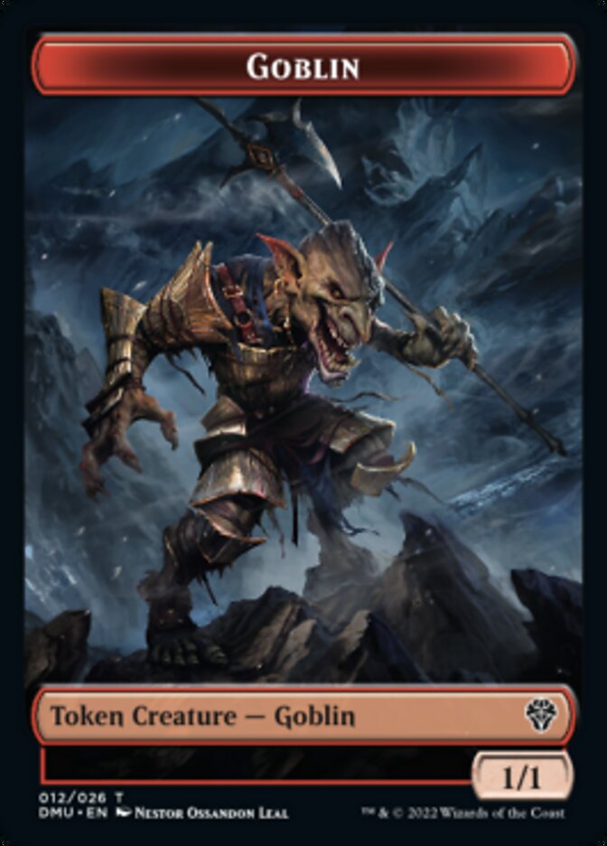 Saproling // Goblin Double-Sided Token [Dominaria United Tokens] - Magic: The Gathering - Card Brawlers | Quebec | Canada |