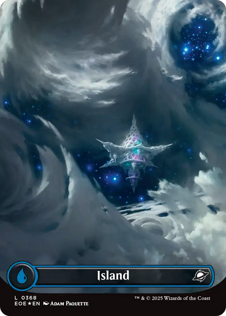 Island (0368) (Borderless) (Galaxy Foil) [Edge of Eternities] - Magic: The Gathering - Card Brawlers | Quebec | Canada |