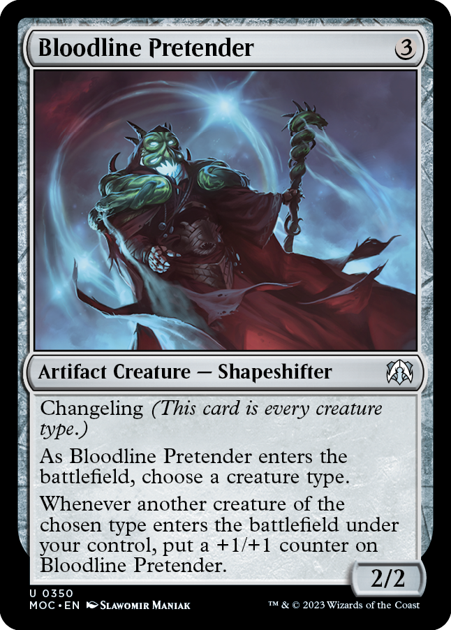 Bloodline Pretender [March of the Machine Commander] - Magic: The Gathering - Card Brawlers | Quebec | Canada |