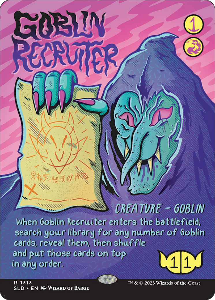 Goblin Recruiter (Rainbow Foil) [Secret Lair Drop Series] - Magic: The Gathering - Card Brawlers | Quebec | Canada |