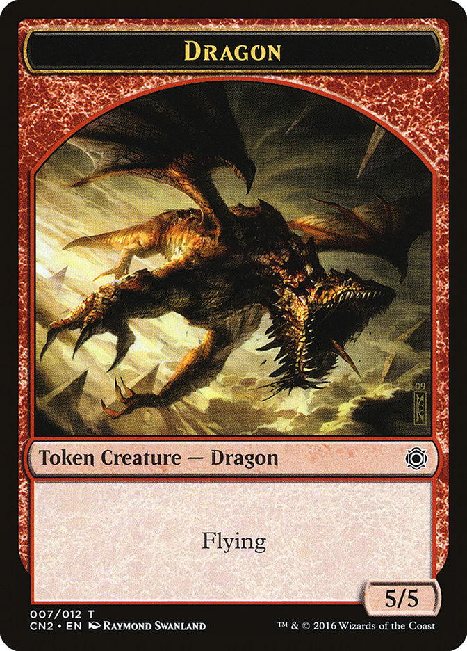Dragon Token [Conspiracy: Take the Crown Tokens] - Magic: The Gathering - Card Brawlers | Quebec | Canada |