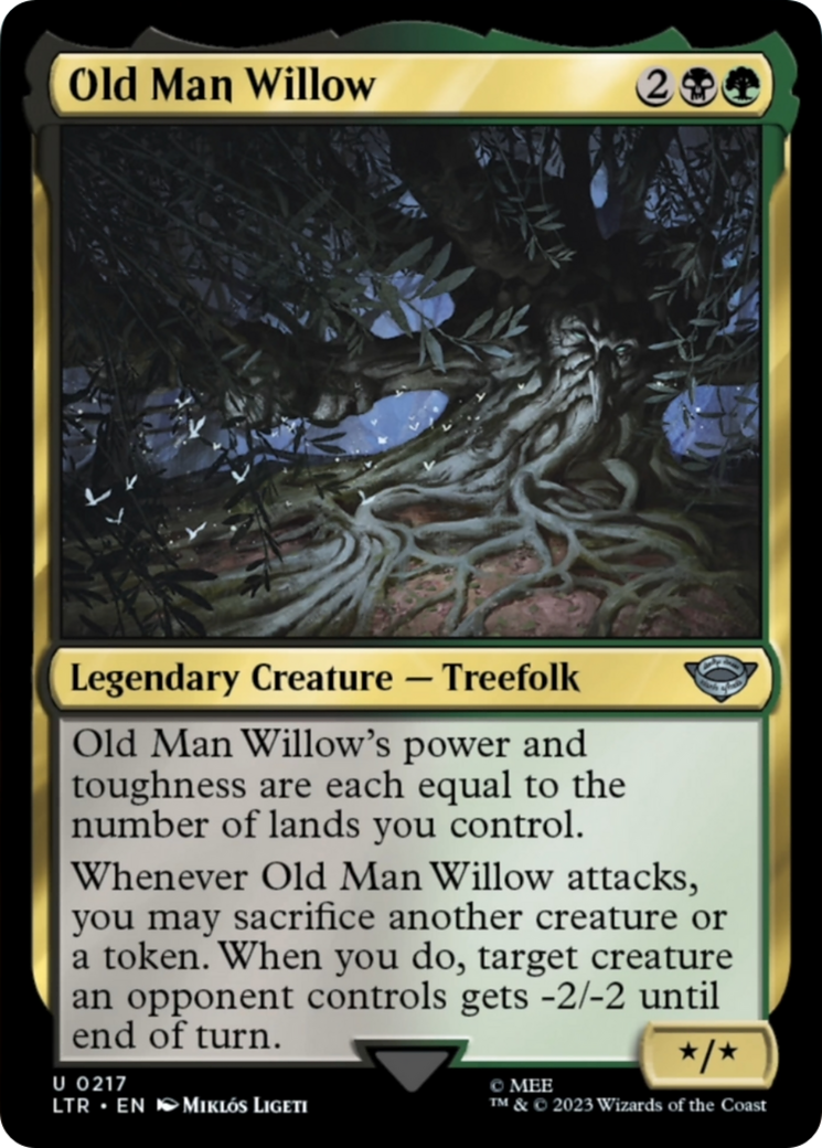 Old Man Willow [The Lord of the Rings: Tales of Middle-Earth] - Magic: The Gathering - Card Brawlers | Quebec | Canada |