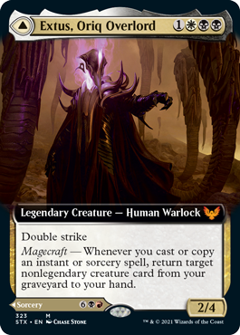 Extus, Oriq Overlord // Awaken the Blood Avatar (Extended Art) [Strixhaven: School of Mages] - Magic: The Gathering - Card Brawlers | Quebec | Canada |