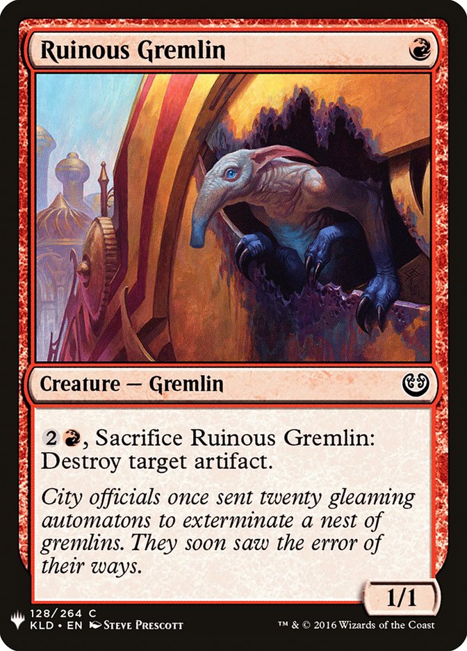 Ruinous Gremlin [Mystery Booster] - Magic: The Gathering - Card Brawlers | Quebec | Canada |