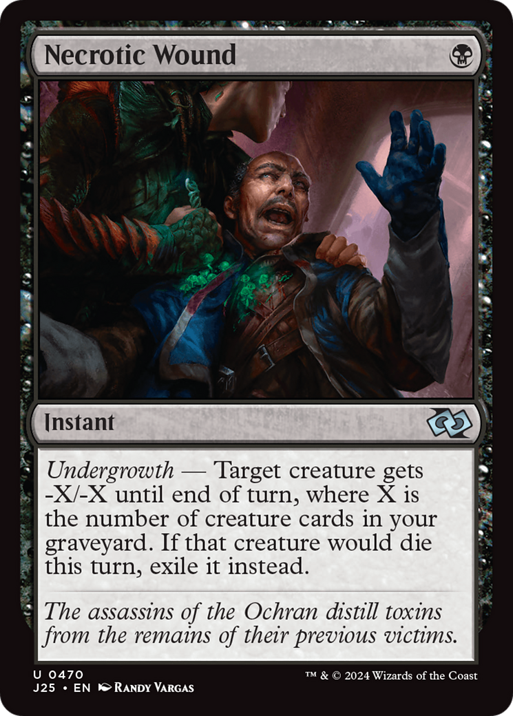 Necrotic Wound [Foundations Jumpstart] - Magic: The Gathering - Card Brawlers | Quebec | Canada |