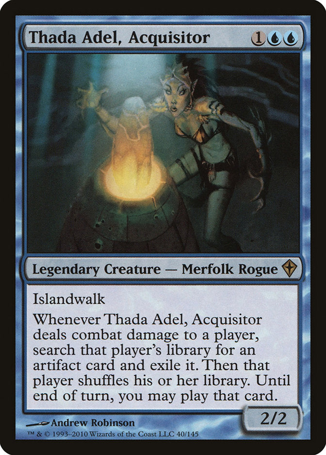 Thada Adel, Acquisitor [Worldwake] - Magic: The Gathering - Card Brawlers | Quebec | Canada |