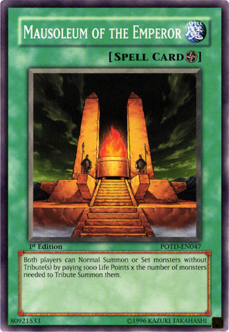 Mausoleum of the Emperor [POTD-EN047] Common - Yu-Gi-Oh! - Card Brawlers | Quebec | Canada |