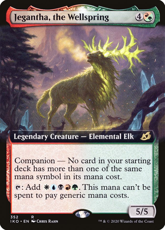 Jegantha, the Wellspring (Extended Art) [Ikoria: Lair of Behemoths] - Magic: The Gathering - Card Brawlers | Quebec | Canada |