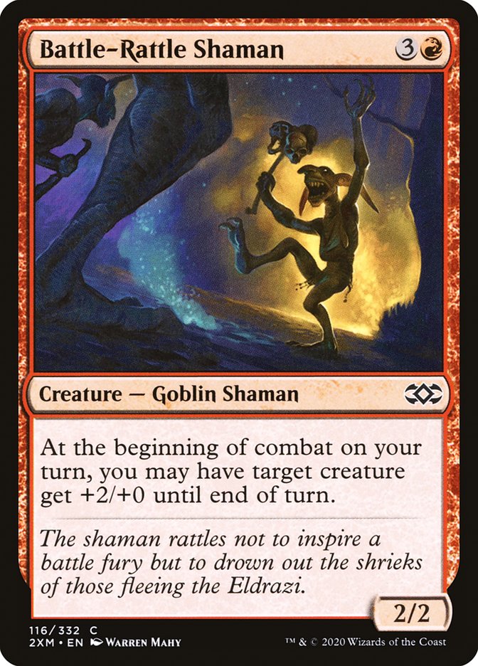 Battle-Rattle Shaman [Double Masters] - Magic: The Gathering - Card Brawlers | Quebec | Canada |