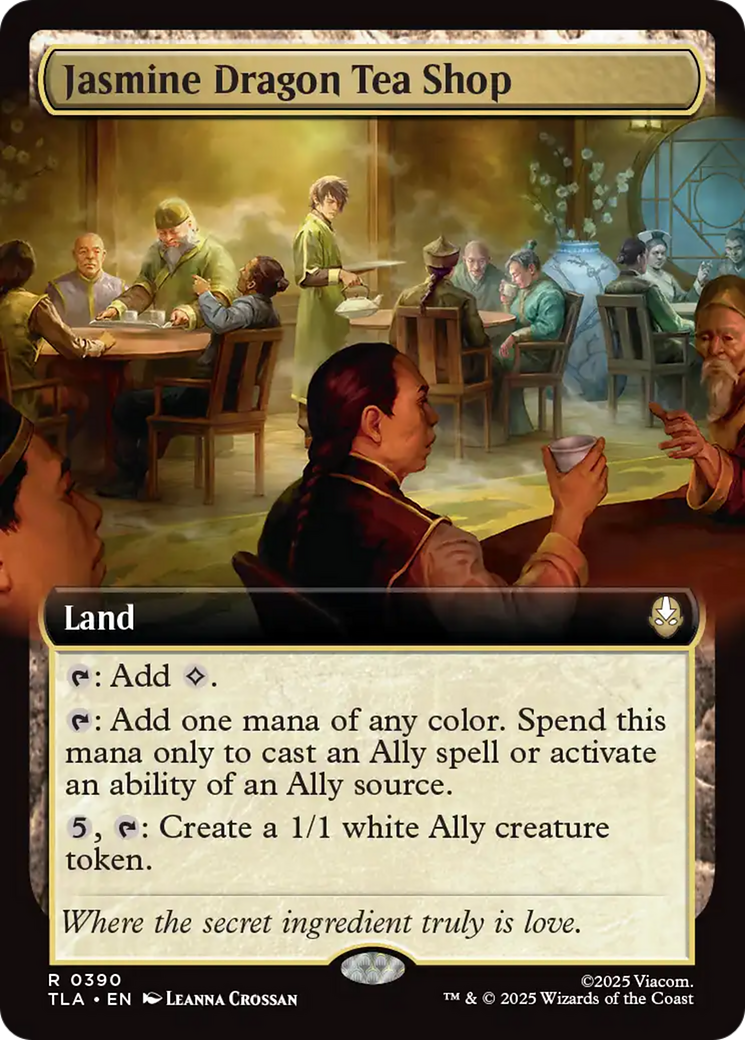 Jasmine Dragon Tea Shop (Extended Art) [Avatar: The Last Airbender] - Magic: The Gathering - Card Brawlers | Quebec | Canada |
