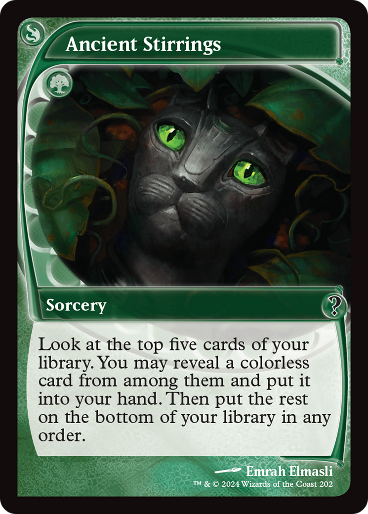 Ancient Stirrings (Future Sight) [Mystery Booster 2] - Magic: The Gathering - Card Brawlers | Quebec | Canada |