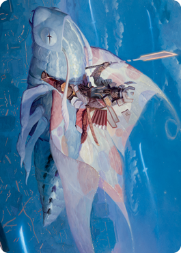 Sky-Blessed Samurai Art Card [Kamigawa: Neon Dynasty Art Series] - Magic: The Gathering - Card Brawlers | Quebec | Canada |