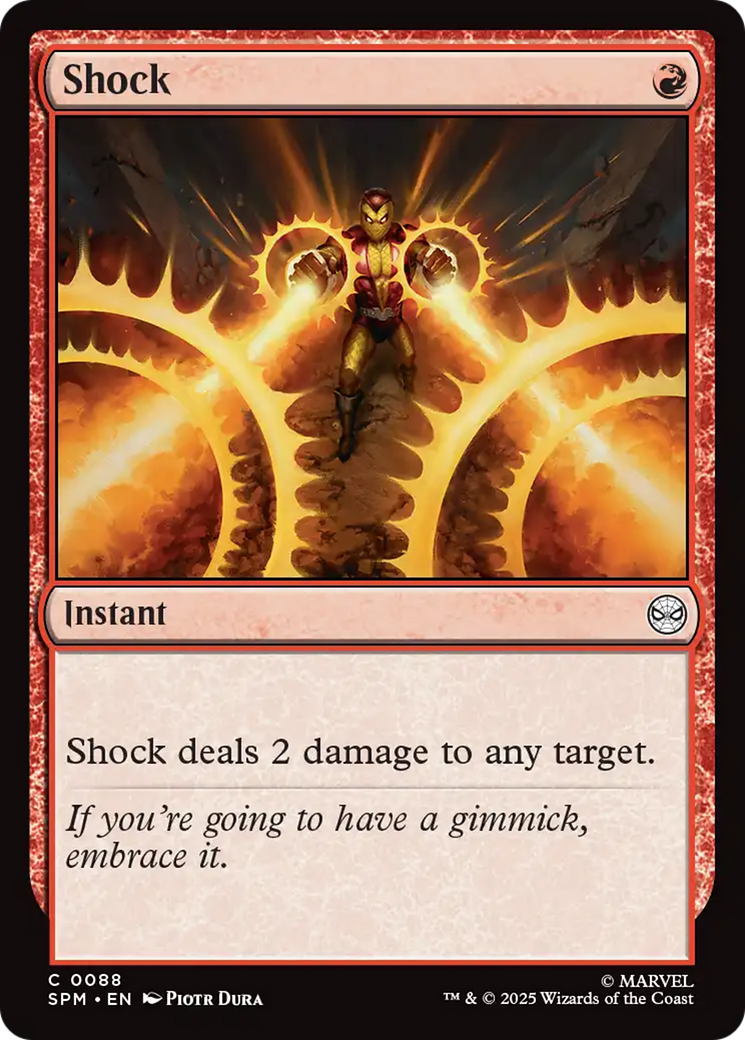 Shock [Marvel's Spider-Man] - Magic: The Gathering - Card Brawlers | Quebec | Canada |