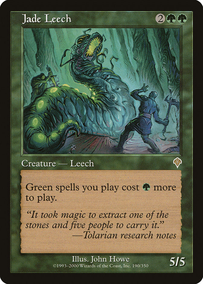 Jade Leech [Invasion] - Magic: The Gathering - Card Brawlers | Quebec | Canada |