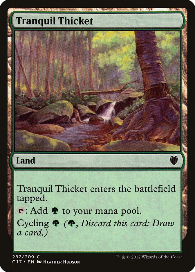 Tranquil Thicket [Commander 2017] - Magic: The Gathering - Card Brawlers | Quebec | Canada |