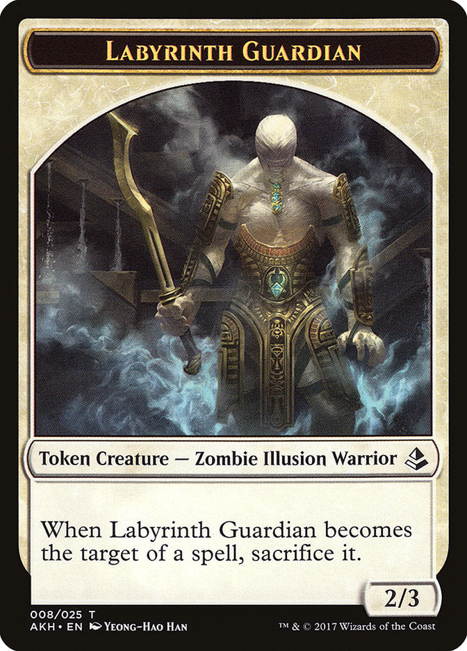 Labyrinth Guardian // Insect Double-Sided Token [Amonkhet Tokens] - Magic: The Gathering - Card Brawlers | Quebec | Canada |