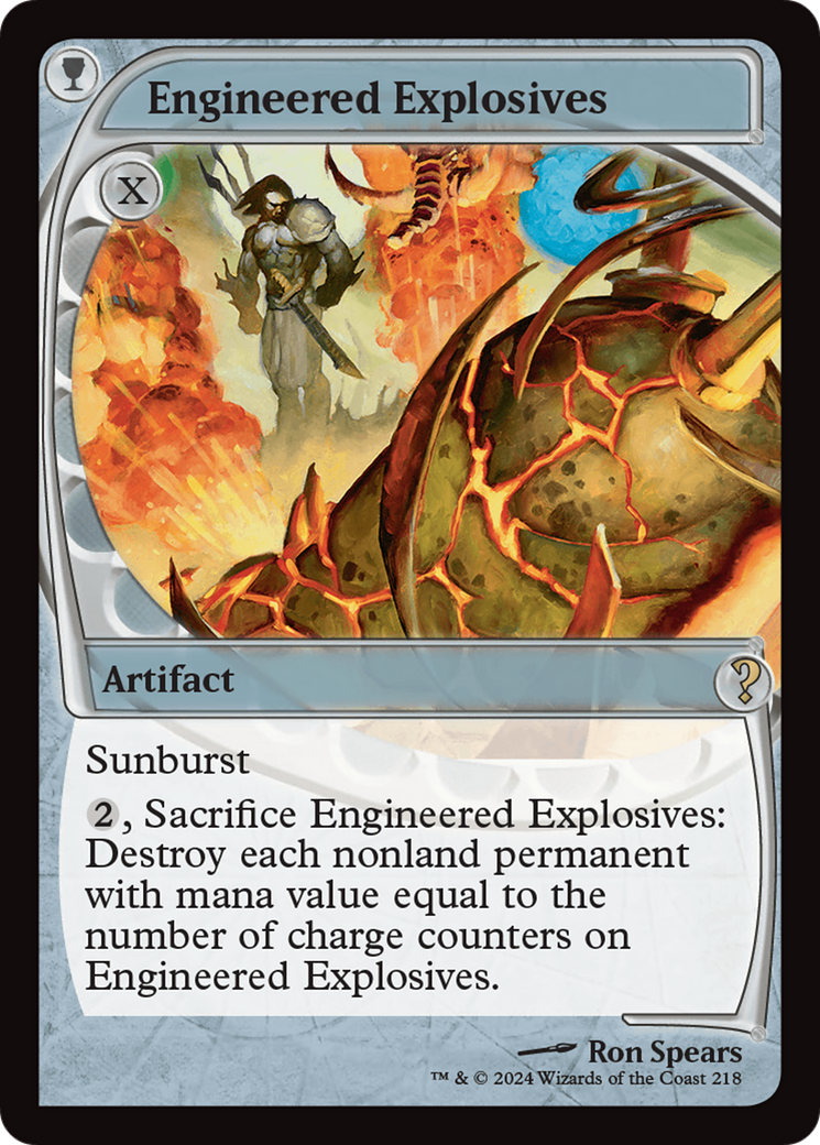 Engineered Explosives (Future Sight) [Mystery Booster 2] - Magic: The Gathering - Card Brawlers | Quebec | Canada |