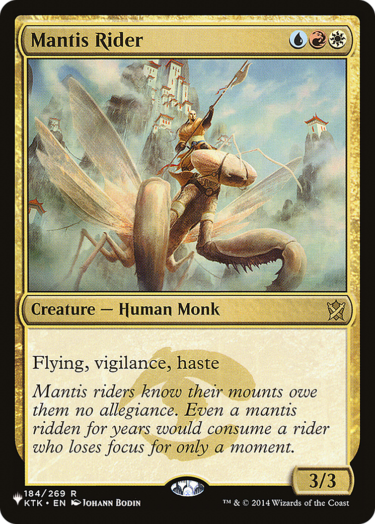 Mantis Rider [The List] - Magic: The Gathering - Card Brawlers | Quebec | Canada |