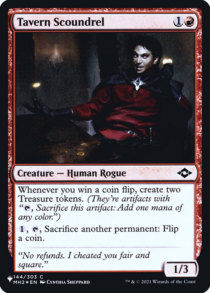 Tavern Scoundrel [Secret Lair: Heads I Win, Tails You Lose] - Magic: The Gathering - Card Brawlers | Quebec | Canada |
