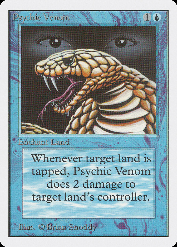 Psychic Venom [Unlimited Edition] - Magic: The Gathering - Card Brawlers | Quebec | Canada |