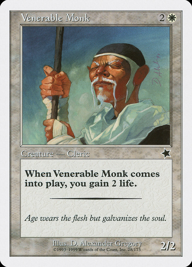 Venerable Monk [Starter 1999] - Magic: The Gathering - Card Brawlers | Quebec | Canada |