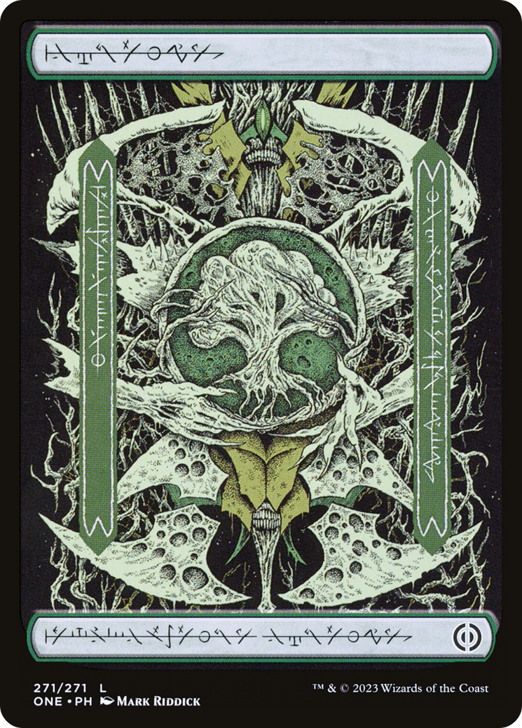 Forest (271) (Phyrexian) [Phyrexia: All Will Be One] - Magic: The Gathering - Card Brawlers | Quebec | Canada |