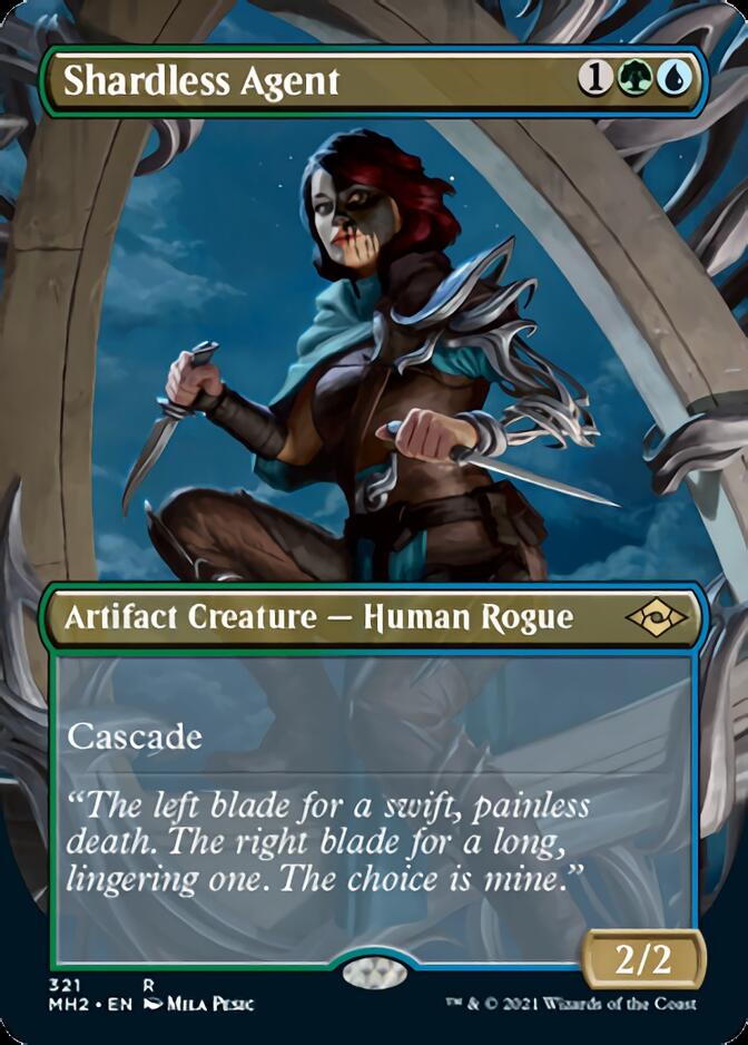 Shardless Agent (Borderless Alternate Art) [Modern Horizons 2] - Magic: The Gathering - Card Brawlers | Quebec | Canada |