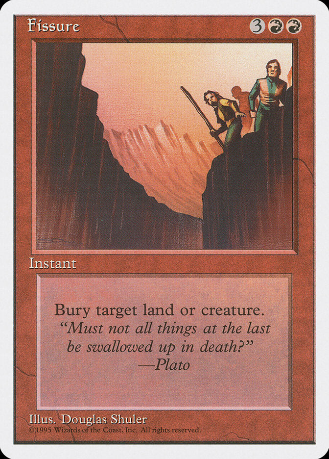 Fissure [Fourth Edition] - Magic: The Gathering - Card Brawlers | Quebec | Canada |