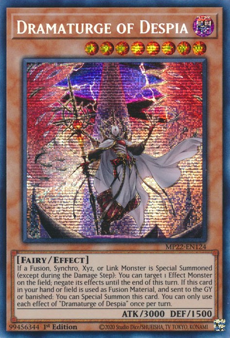 Dramaturge de Despia [MP22-EN124] Prismatic Secret Rare 