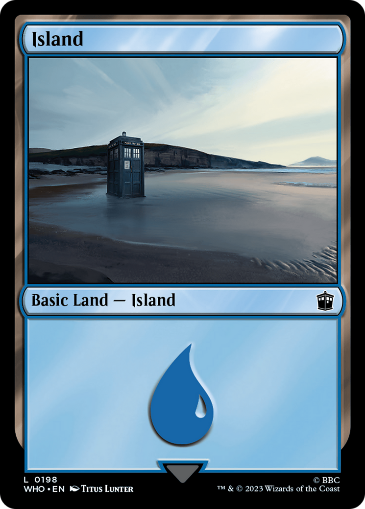 Island (0198) [Doctor Who] - Magic: The Gathering - Card Brawlers | Quebec | Canada |