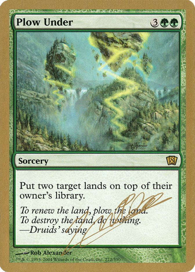 Plow Under (Julien Nuijten) [World Championship Decks 2004] - Magic: The Gathering - Card Brawlers | Quebec | Canada |