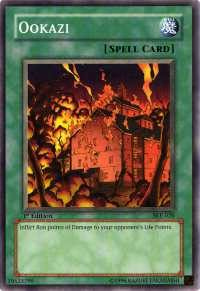 Ookazi [SKE-026] Common - Yu-Gi-Oh! - Card Brawlers | Quebec | Canada |