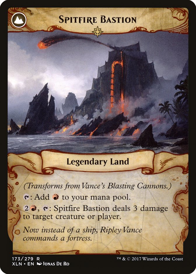 Vance's Blasting Cannons // Spitfire Bastion [Ixalan] - Magic: The Gathering - Card Brawlers | Quebec | Canada |