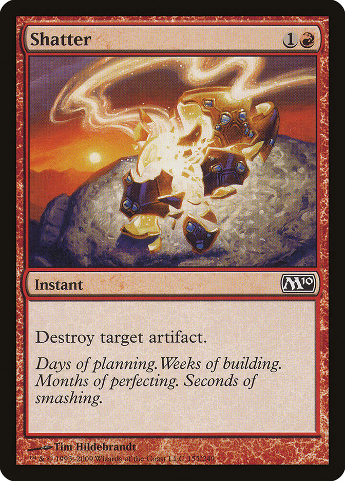 Shatter [Magic 2010] - Magic: The Gathering - Card Brawlers | Quebec | Canada |