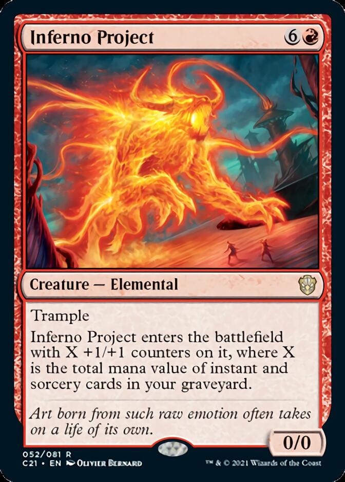 Inferno Project [Commander 2021] - Magic: The Gathering - Card Brawlers | Quebec | Canada |