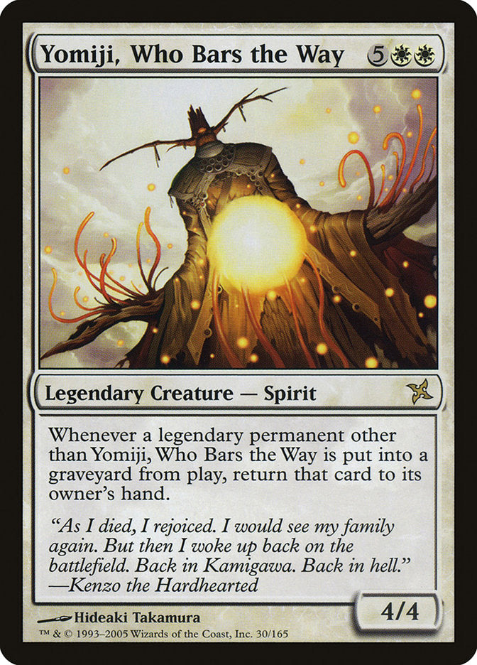 Yomiji, Who Bars the Way [Betrayers of Kamigawa] - Magic: The Gathering - Card Brawlers | Quebec | Canada |