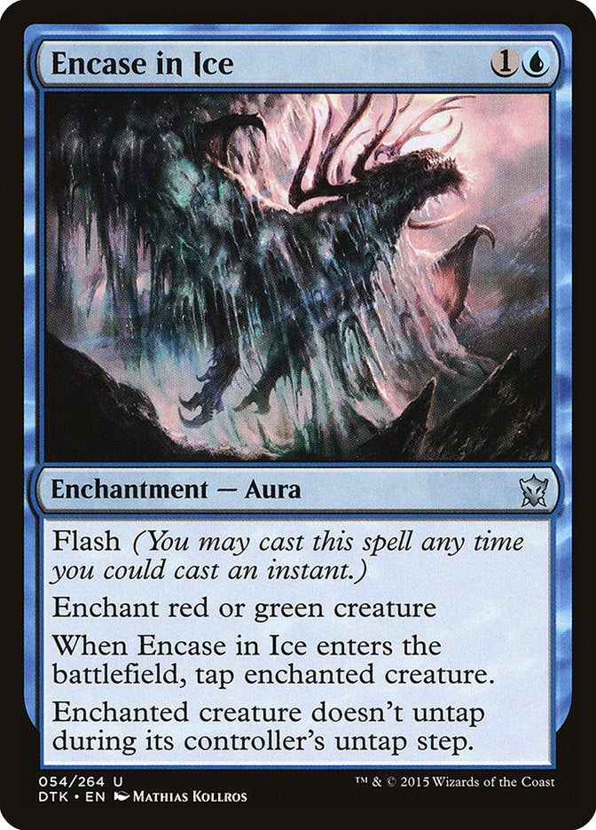 Encase in Ice [Dragons of Tarkir] - Magic: The Gathering - Card Brawlers | Quebec | Canada |
