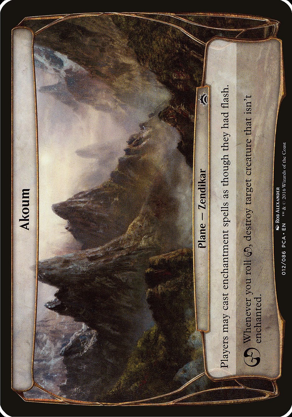 Akoum (Planes) [Planechase Anthology Planes] - Magic: The Gathering - Card Brawlers | Quebec | Canada |