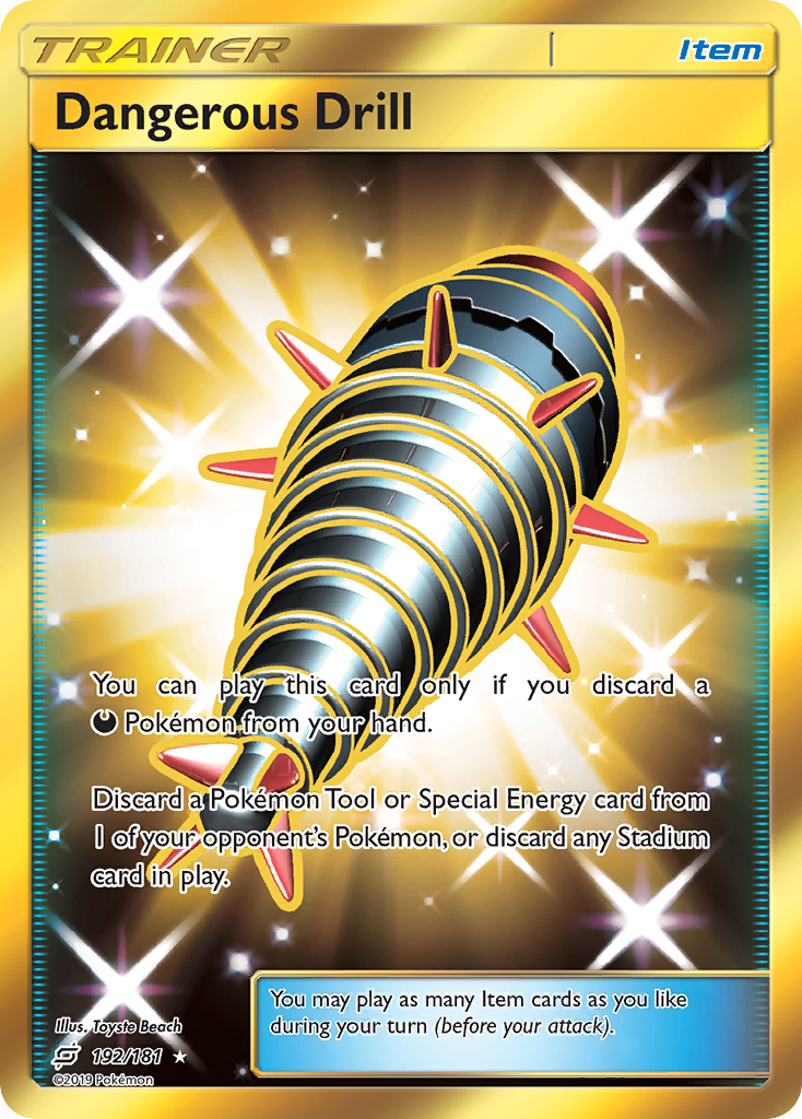 Dangerous Drill (192/181) [Sun & Moon: Team Up] - Pokémon - Card Brawlers | Quebec | Canada |