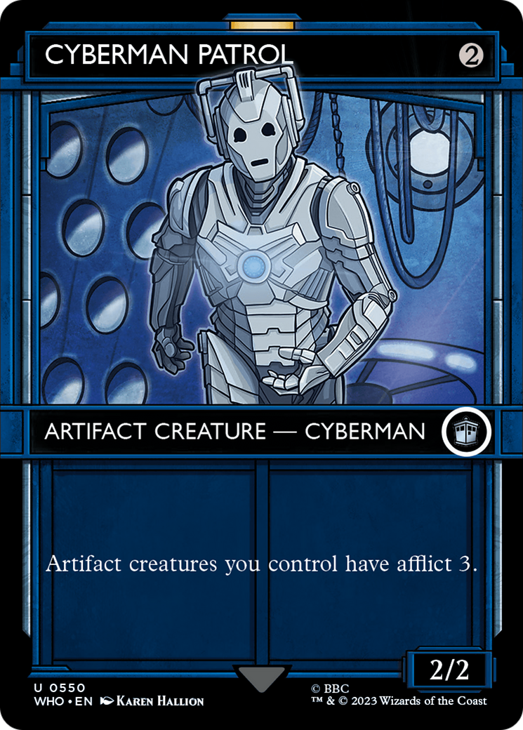 Cyberman Patrol (Showcase) [Doctor Who] - Magic: The Gathering - Card Brawlers | Quebec | Canada |