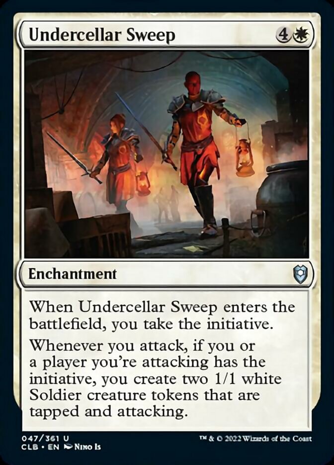 Undercellar Sweep [Commander Legends: Battle for Baldur's Gate] - Magic: The Gathering - Card Brawlers | Quebec | Canada |