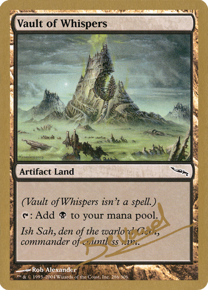 Vault of Whispers (Manuel Bevand) [World Championship Decks 2004] - Magic: The Gathering - Card Brawlers | Quebec | Canada |