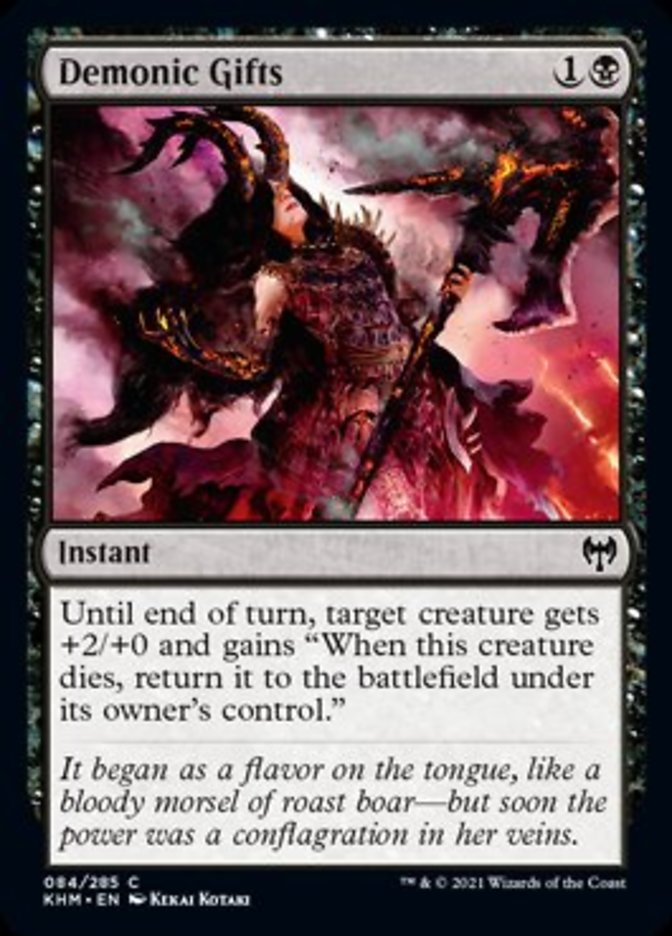 Demonic Gifts [Kaldheim] - Magic: The Gathering - Card Brawlers | Quebec | Canada |